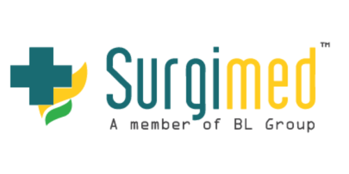 Surgimed Distributor Pvt Ltd logo.