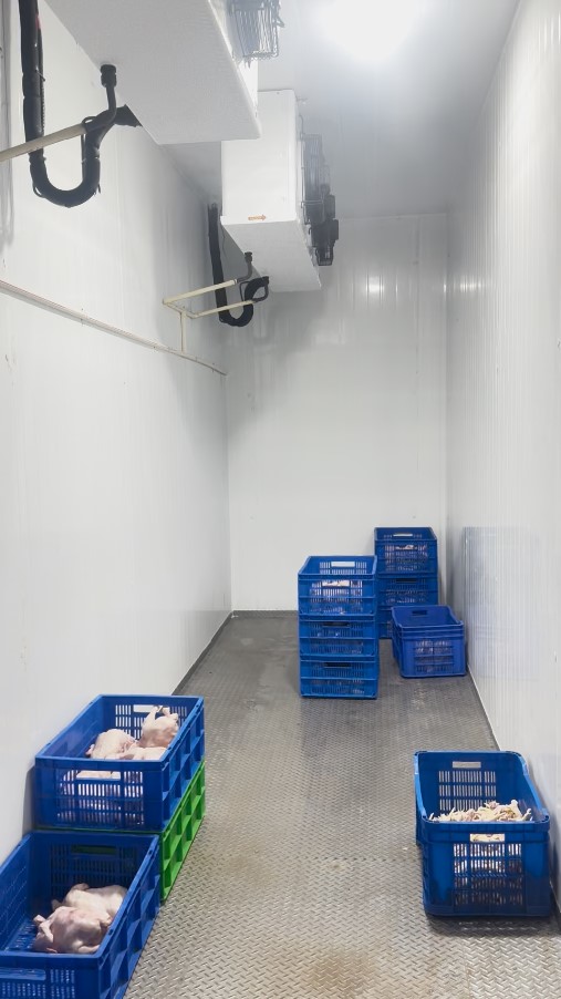 Blast Freezer Room Manufactured by Nepcool.